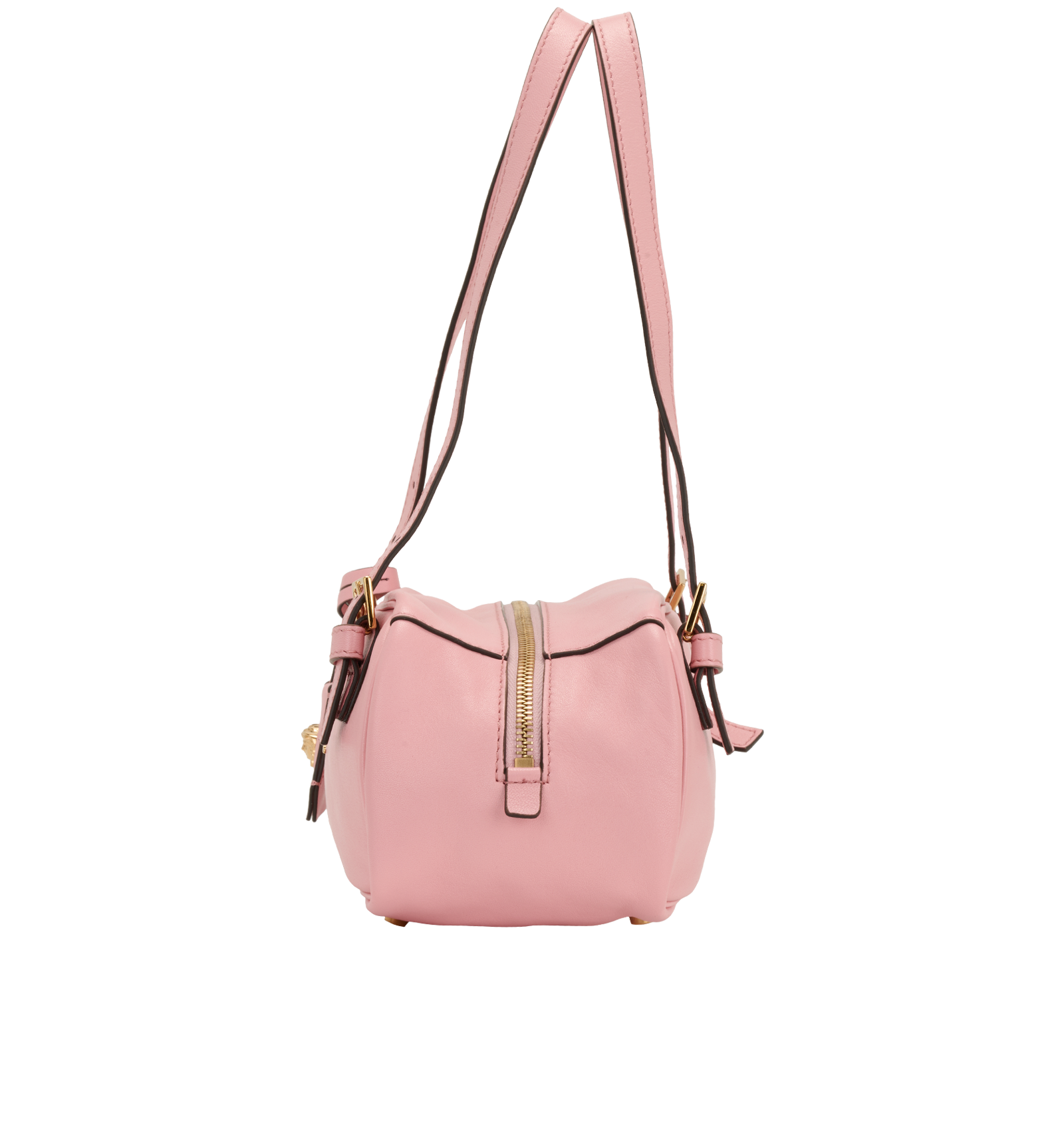 Bowling Bag, &pound;450, Handbags, Pink, Leather, Bottom view